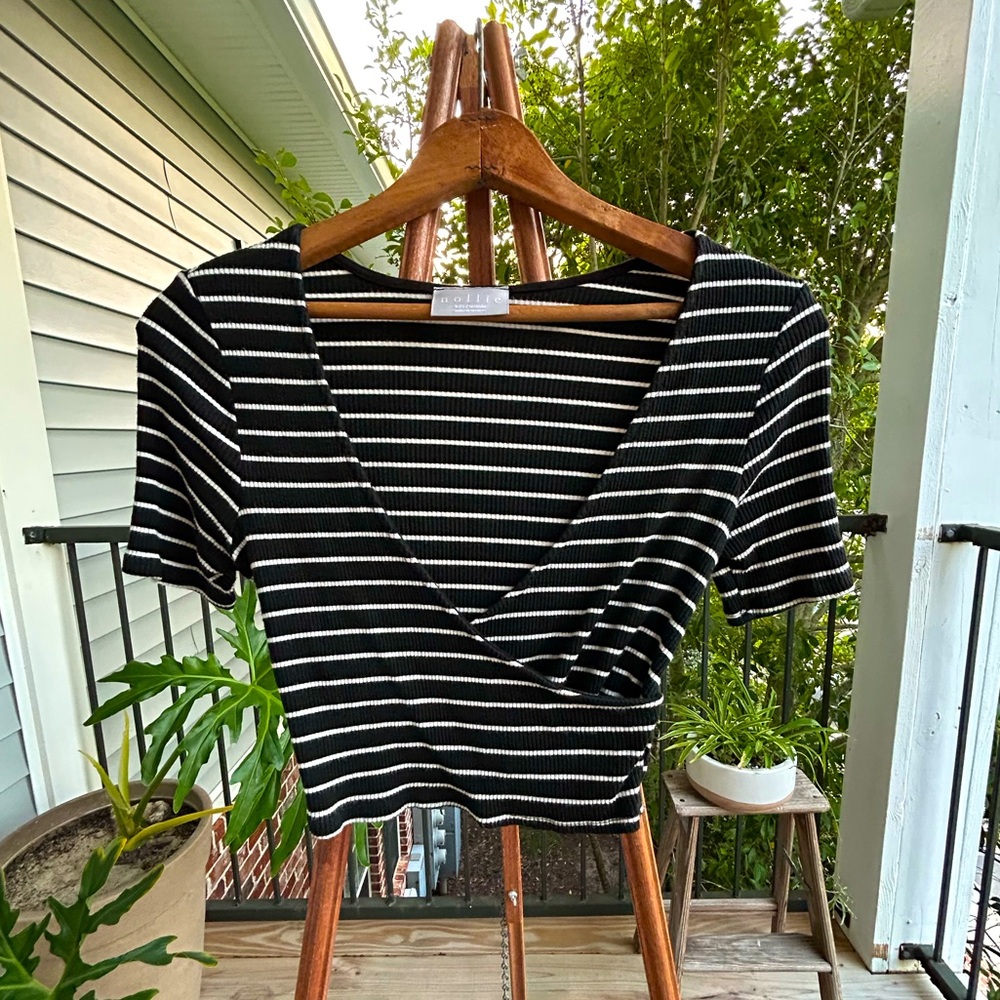 Nollie Wrap Crop Top